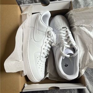 Nike White Air Force 1 Sneakers size 15